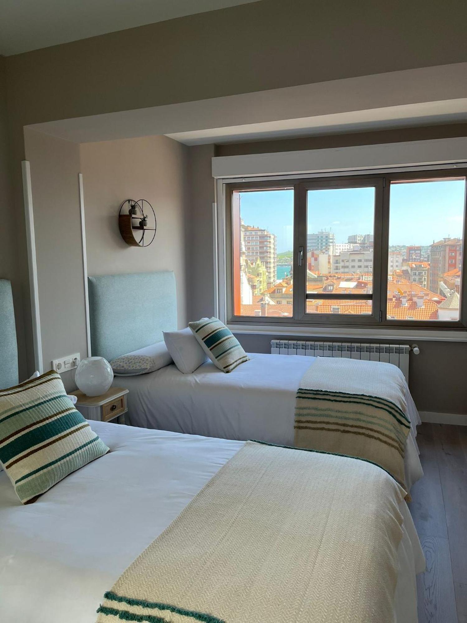 Ferienwohnung El Mirador Del Centro Gijón Exterior foto