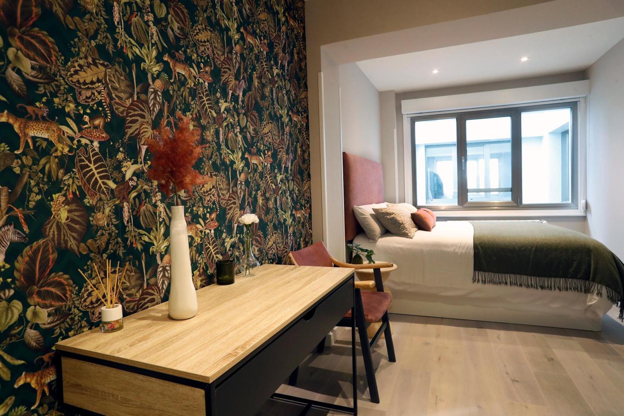 Ferienwohnung El Mirador Del Centro Gijón Exterior foto