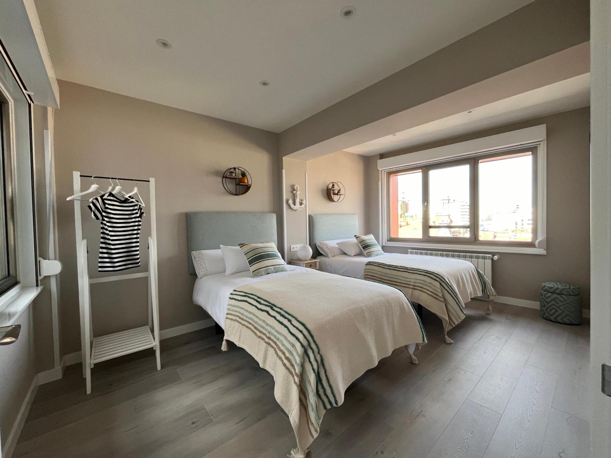 Ferienwohnung El Mirador Del Centro Gijón Exterior foto
