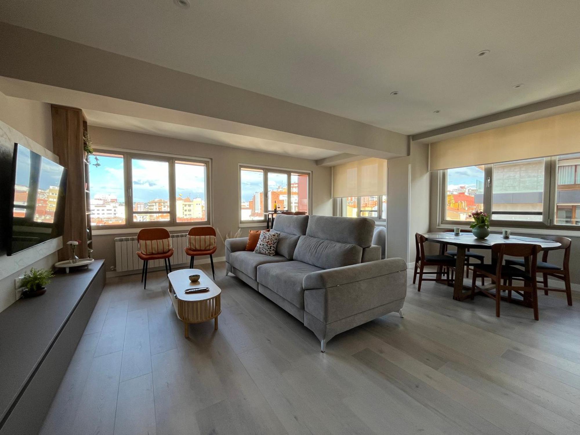 Ferienwohnung El Mirador Del Centro Gijón Exterior foto