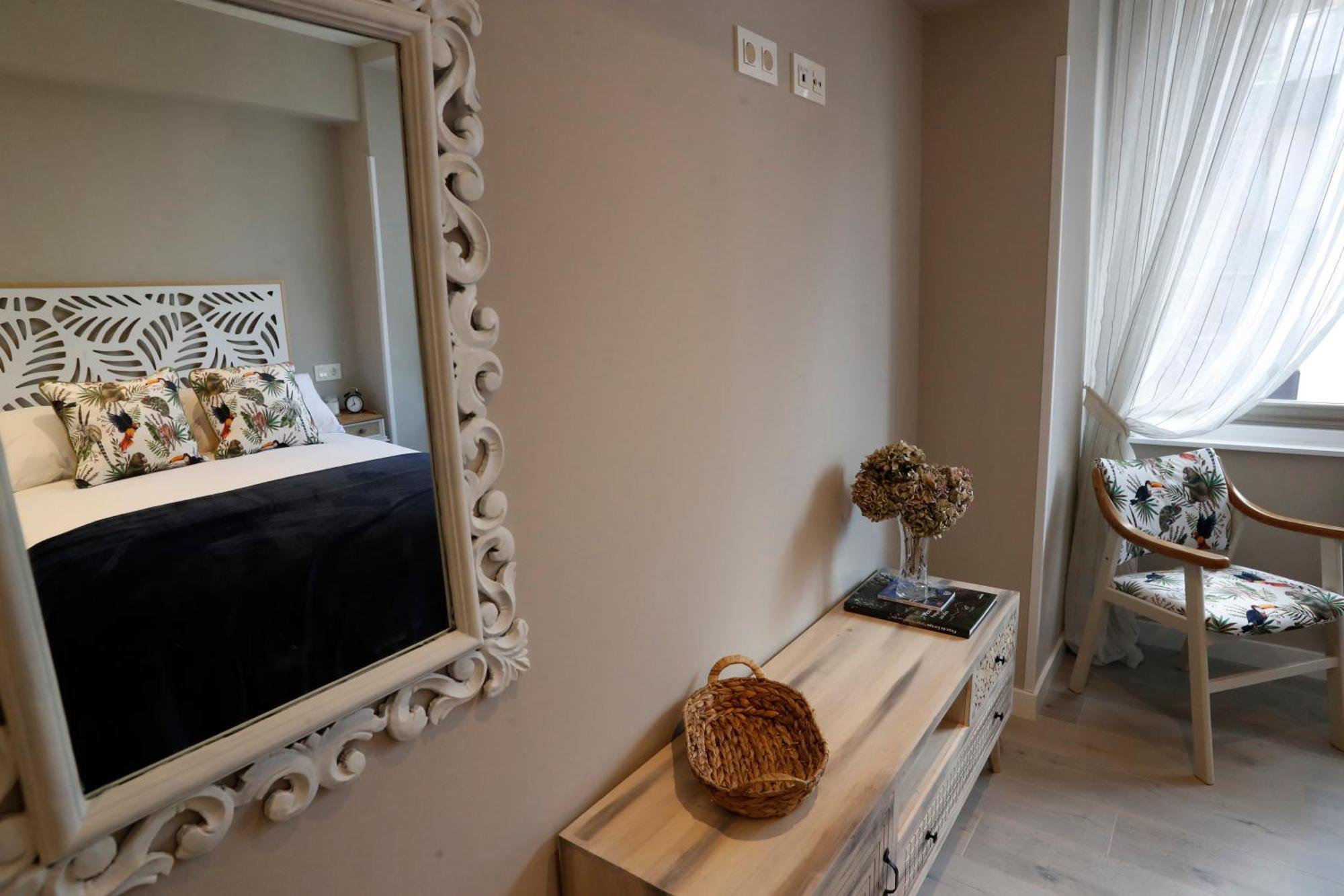 Ferienwohnung El Mirador Del Centro Gijón Exterior foto
