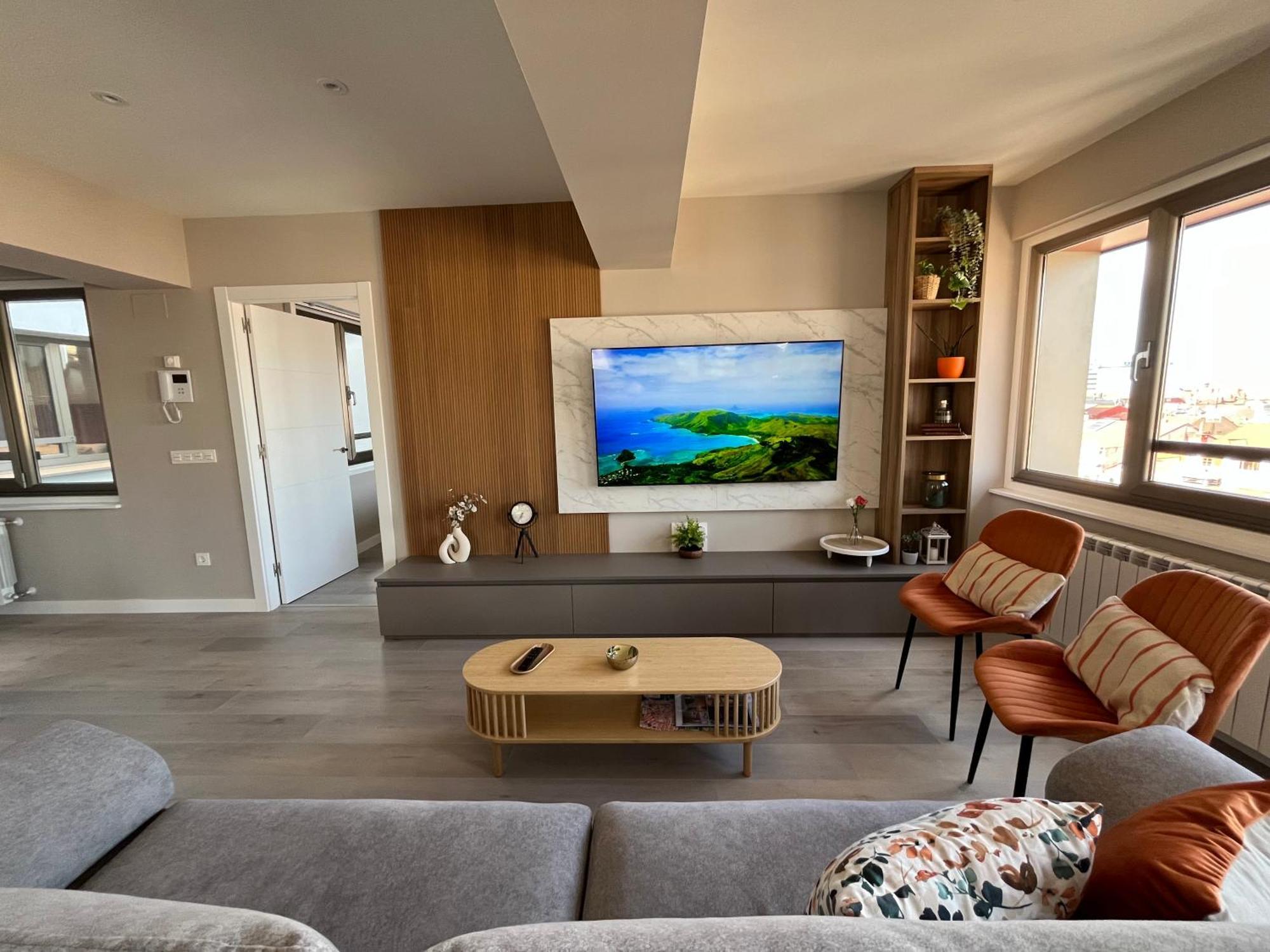 Ferienwohnung El Mirador Del Centro Gijón Exterior foto